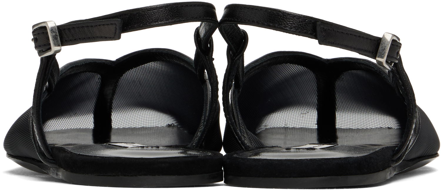 Doplnky AMI AMI Paris Slingback Ballerina Flats Čierna | FSV807.AW0076, 1