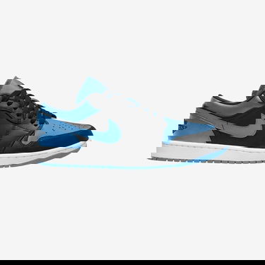 Tenisky a topánky Jordan Air Jordan 1 Low "Black University Blue" Modrá | 553558-041, 4