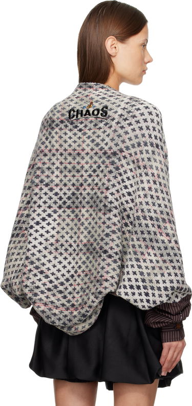 Sveter Vivienne Westwood Vivienne Westwood Distressed Tartan Cardigan Rôznofarebný | 3803005T-Y0044-, 2