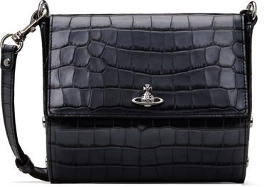 Taška cez rameno Vivienne Westwood Vivienne Westwood Sapphire Crossbody Bag Čierna | 4803000RW-L00A2-, 0