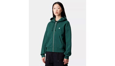 Mikina Carhartt WIP Full-Zip Hooded Casey Jacket Zelené | I032642_39W_XX, 3