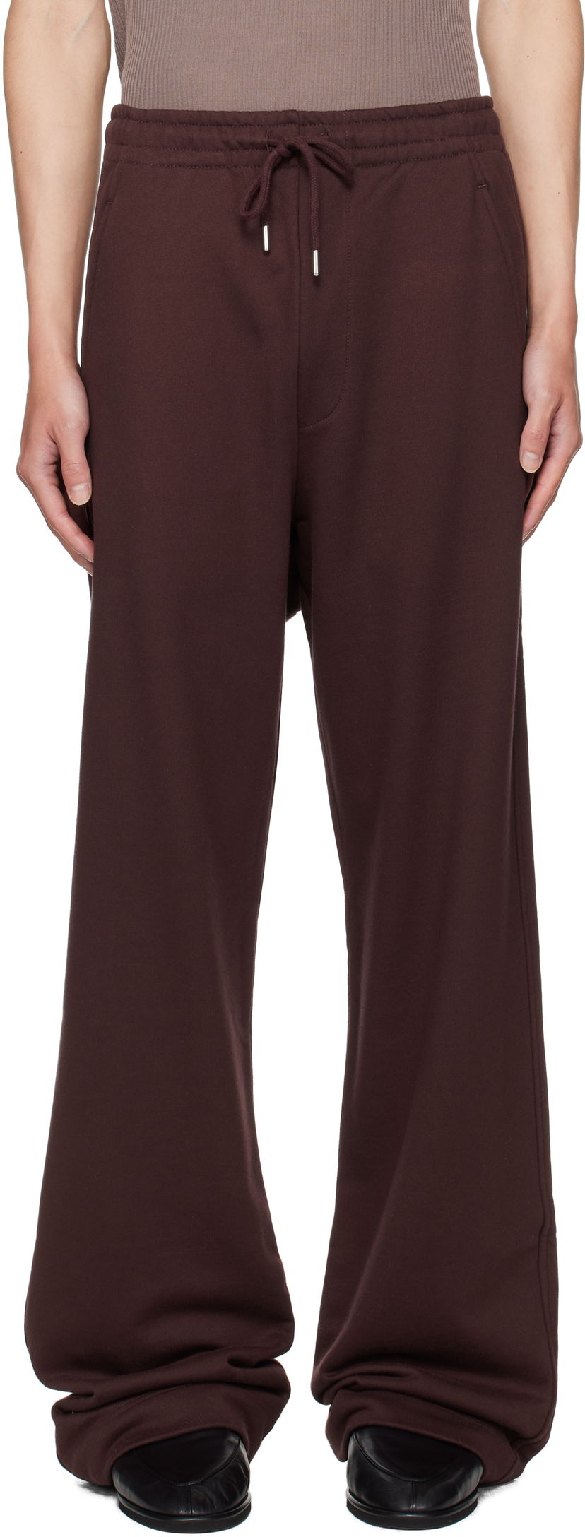 Tepláky Dries Van Noten Dries Van Noten Drawstring Sweatpants Hnedá | 252-021156-2611