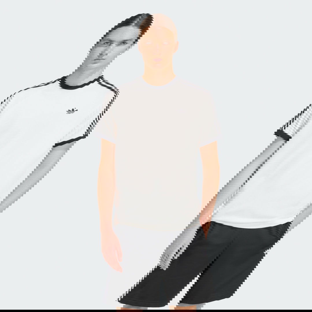 Tričko adidas Performance 3-Stripes T-Shirt Biela | KE3537, 0