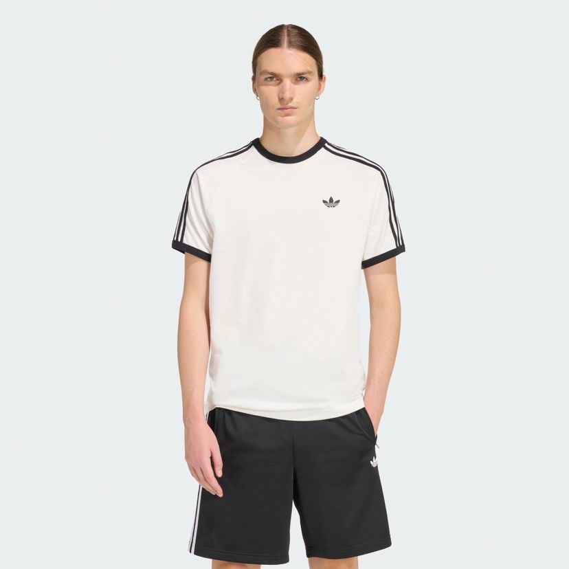 Tričko adidas Performance 3-Stripes T-Shirt Biela | KE3537