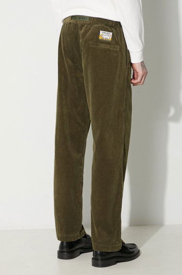 Nohavice Human Made Corduroy Easy Pants Zelené | HM26PT017, 2