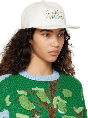 Šiltovka Stella McCartney Stella McCartney Embroidered Cap Biela | 570194WP0172, 1