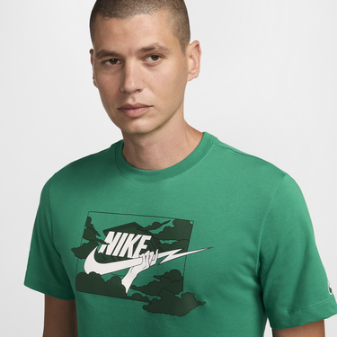 Tričko Nike Club Tee Zelené | FZ5419-365, 2
