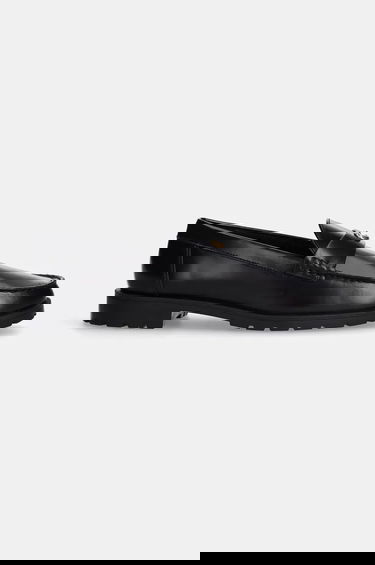 Tenisky a topánky Coach Jocelyn Leather Flat-Heel Loafers Čierna | CW980.BLK, 1