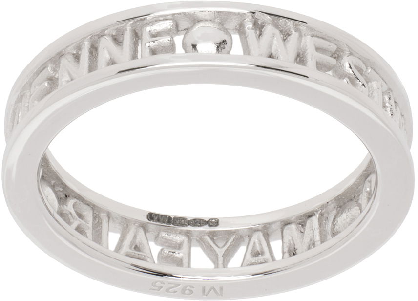 Prsteň Vivienne Westwood Westminster Ring Šedá | 64040016-01W004-FJ, 0