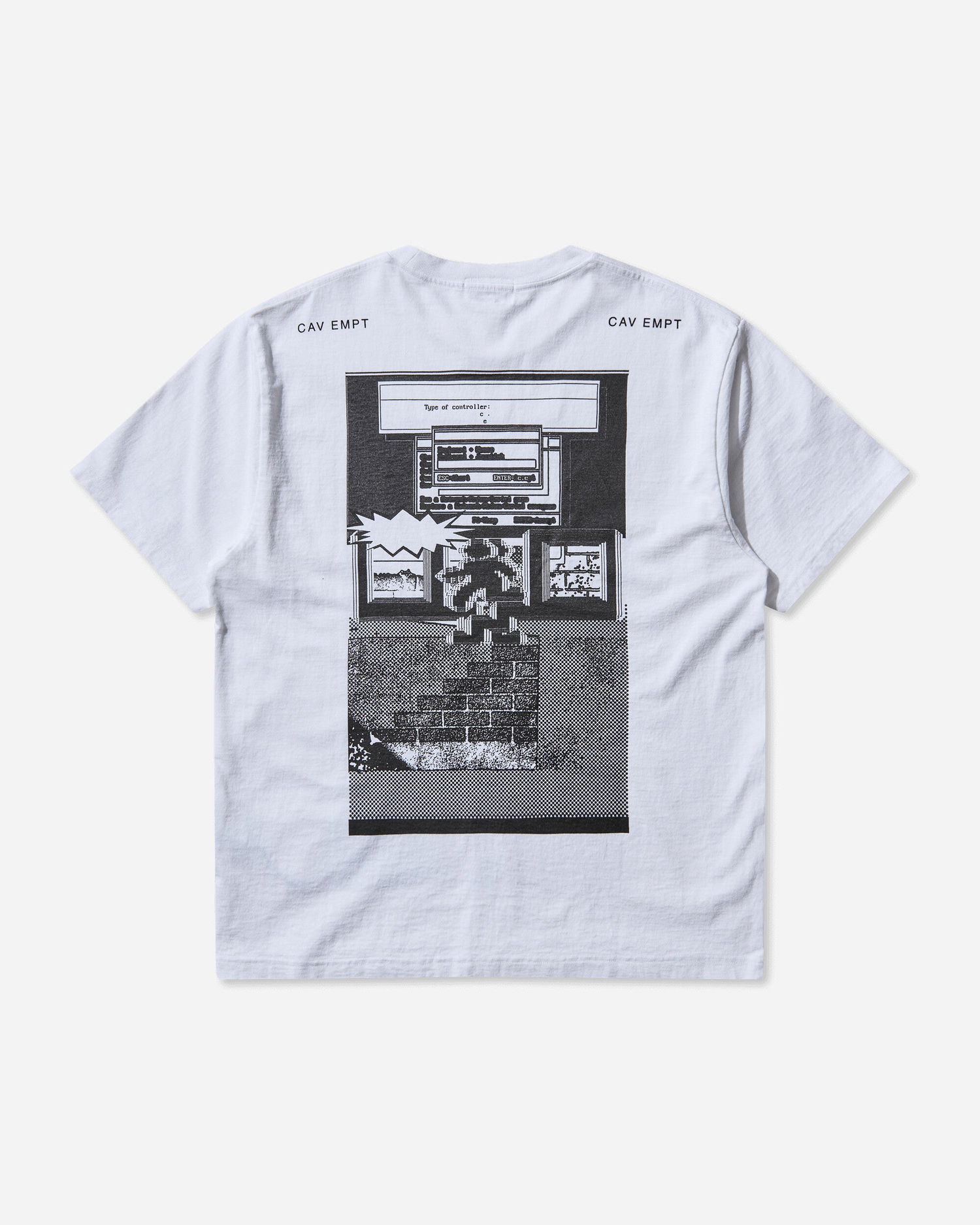 Tričko Cav Empt MD C.Esc T-Shirt Biela | CES28T09 WHITE, 0
