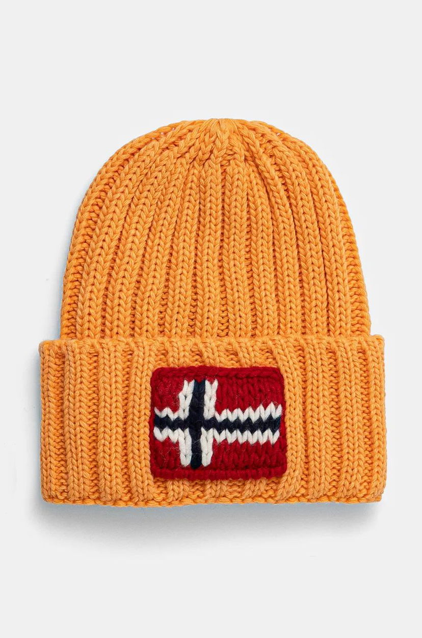 Kulicha Napapijri Orange Knit Beanie Oranžová | NP0A4IA5A671
