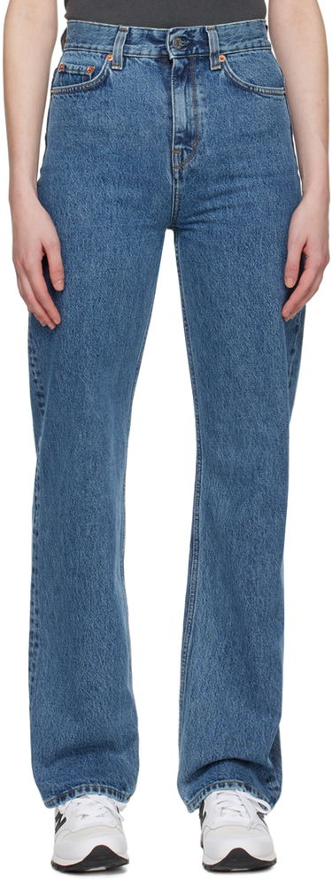 Džínsy Sporty & Rich Loose Fit Jeans Navy | JEAW232MB, 0