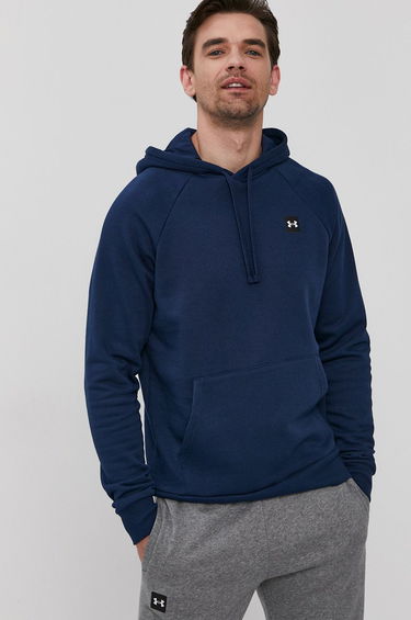 Mikina Under Armour Hoodie Logo Navy | 1357092, 0
