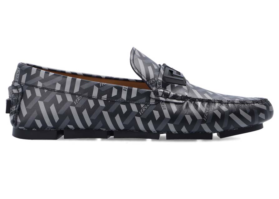 Tenisky a topánky Versace Patterned Loafers Čierna | 1003354 1A02903 5B050, 0