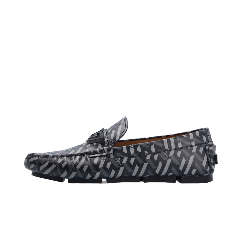 Tenisky a topánky Versace Patterned Loafers Čierna | 1003354 1A02903 5B050