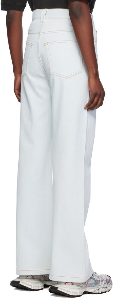 Džínsy We11done Straight Leg Jeans Modrá | WD-DP0-24-336-W-IC, 2
