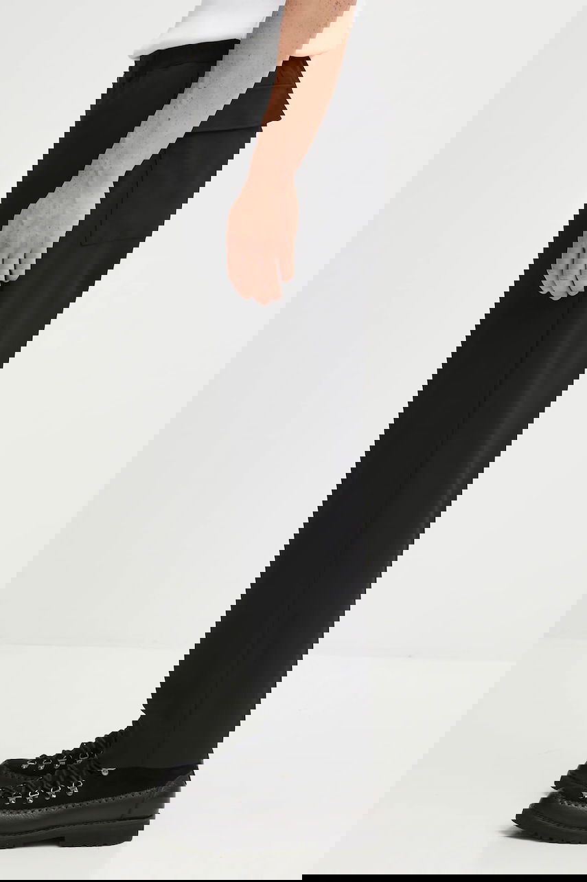 Nohavice Neighborhood Wool Blend Tapered Silhouette Pants Čierna | 252ZANH.PTM03, 1