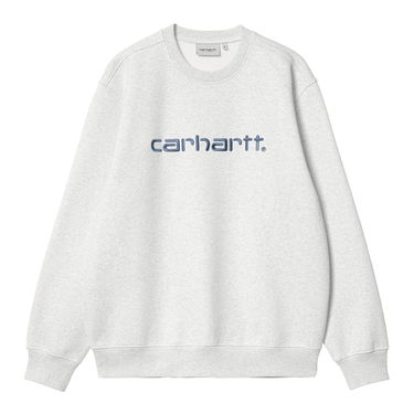 Mikina Carhartt WIP Carhartt Sweat "Ash Heather / Liberty" Šedá | I030546_1R7_XX, 5