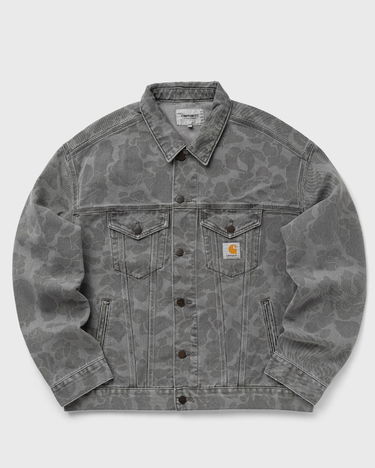 Bunda Carhartt WIP Helston Duck Camo Print Jacket Šedá | I033766-2I3.0H, 0