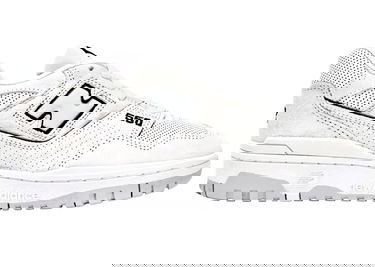 Tenisky a topánky New Balance 550 White Perforated Leather Biela | BB550PRB, 0