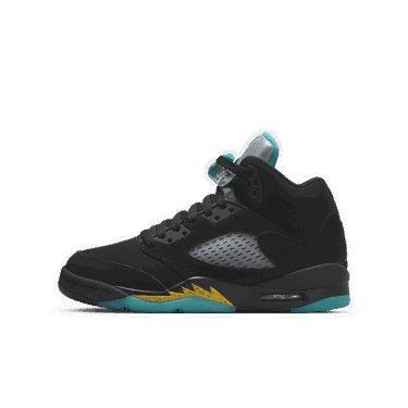 Tenisky a topánky Jordan Air Jordan 5 Retro "Aqua" GS Čierna | 440888-047, 1