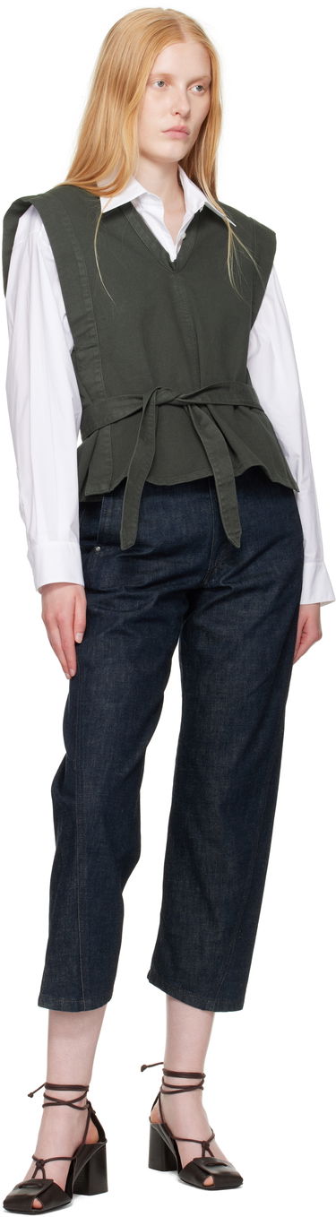 Vesta LEMAIRE Lemaire Chasuble Denim Top Zelené | TO1227 LD1040, 3