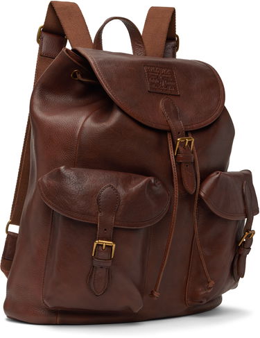 Batoh Polo by Ralph Lauren Ralph Lauren Heritage Leather Backpack Hnedá | 405946036001, 1