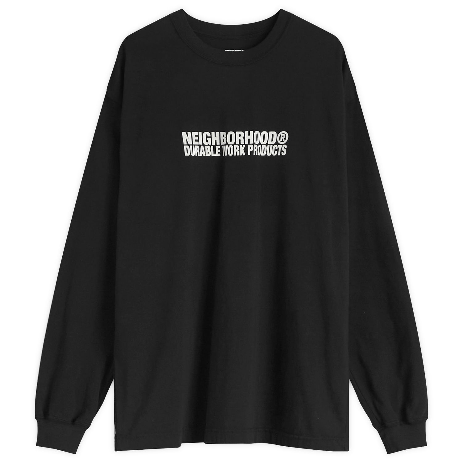 Tričko Neighborhood Long Sleeve T-Shirt LS-2, Size Large Čierna | 251PCNH-LT02-BLK, 0