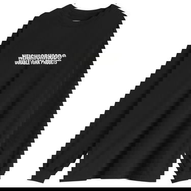 Tričko Neighborhood Long Sleeve T-Shirt LS-2, Size Large Čierna | 251PCNH-LT02-BLK, 0