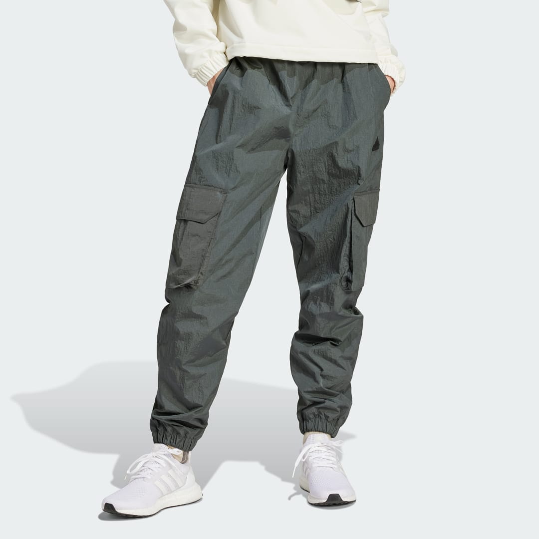 Tepláky adidas Performance Sportswear City Escape Cargo Tracksuit Bottoms Šedá | IS3018, 1