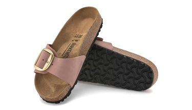 Tenisky a topánky Birkenstock Madrid Big Buckle Nubuck Leather Ružová | 1024016, 5