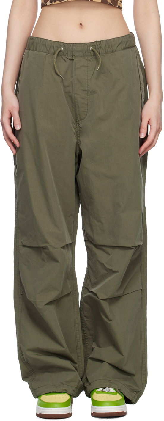 Nohavice BAPE Army Trousers Zelené | 001PTJ302005L, 0