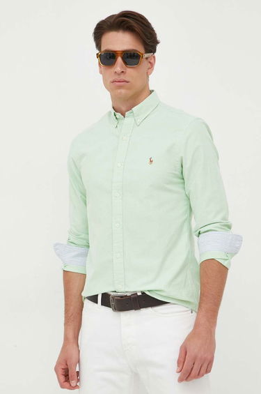 Košeľa Polo by Ralph Lauren Button-down Shirt Zelené | 710792161, 0