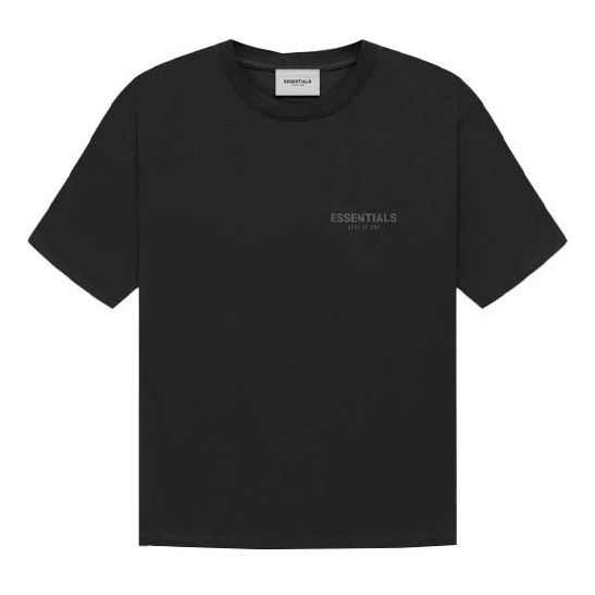 Tričko Fear of God Essentials Short Sleeve Tee Čierna | FOG-FW21-221, 0