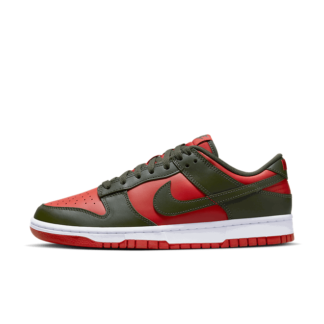 Dunk Low "Mystic Red Cargo Khaki"