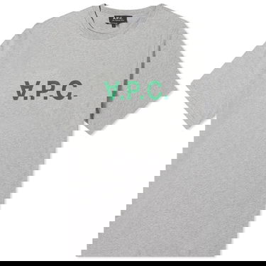 Tričko A.P.C. Heavyweight VPC Logo T-Shirt Šedá | COFDW-H26324-PLB, 0