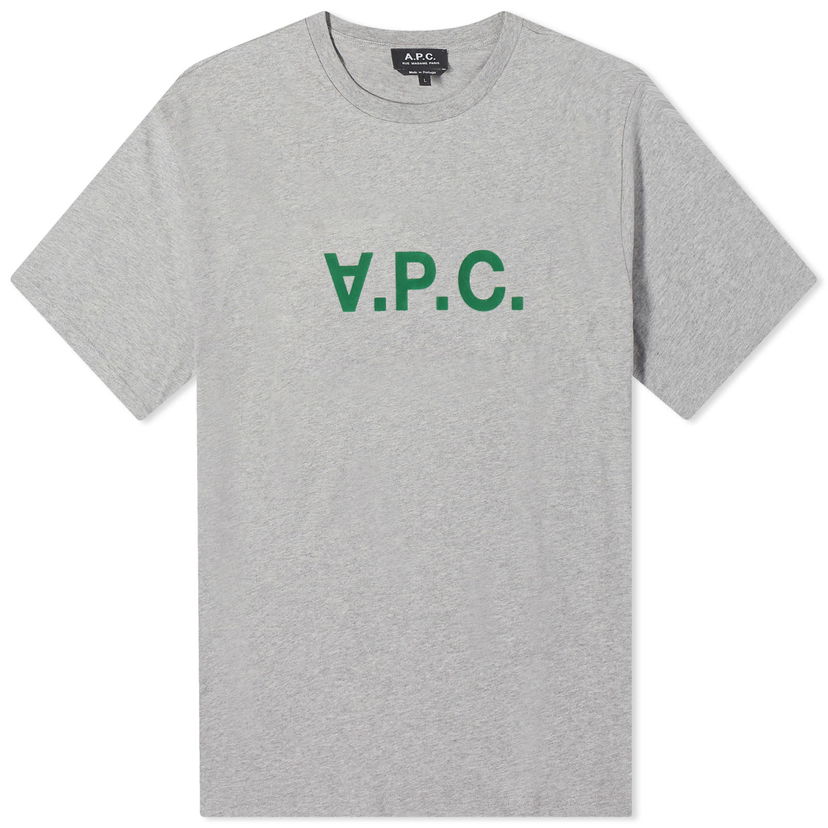 Tričko A.P.C. Heavyweight VPC Logo T-Shirt Šedá | COFDW-H26324-PLB