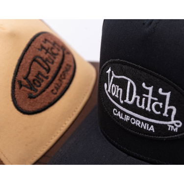 Šiltovka Von Dutch Von Dutch Trucker Cali Patch Cap Čierna | VD/0/CAS1/LOFB02/B, 5
