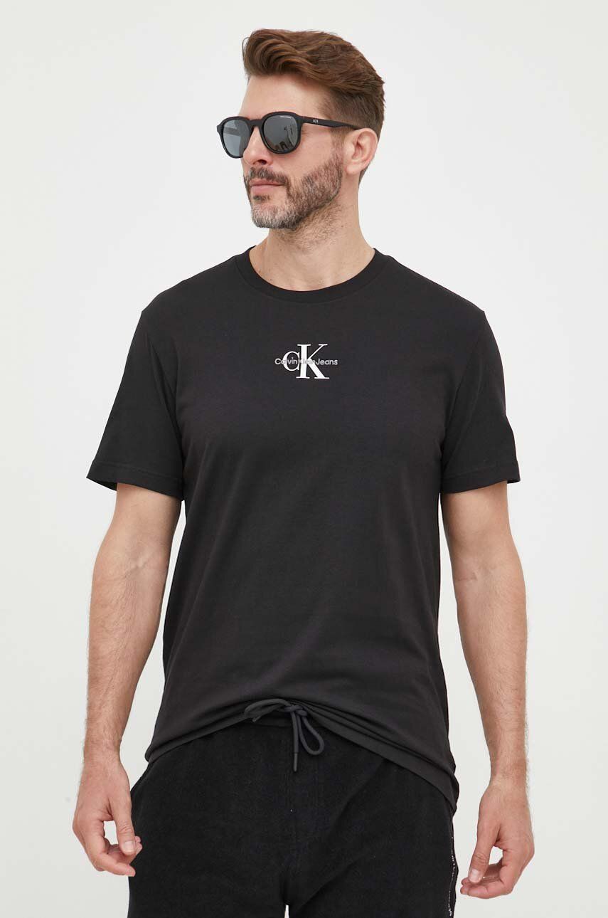 Tričko CALVIN KLEIN T-Shirt Čierna | J30J323483, 0