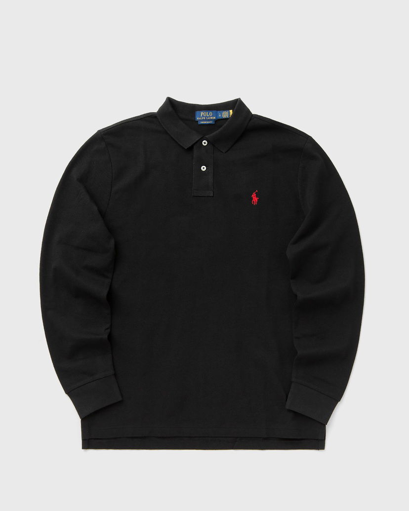 Polo tričko Polo by Ralph Lauren Polo Ralph Lauren Long Sleeve Polo Shirt Čierna | 710680790045