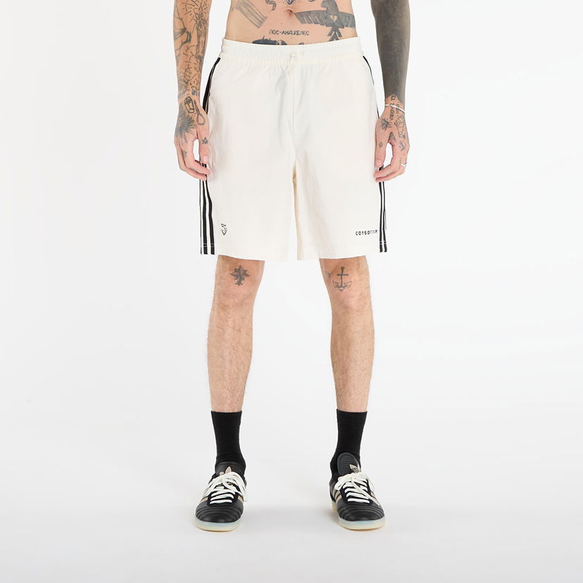 Šortky adidas Originals Striped Consortium Shorts XL Biela | JY8355