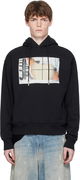 Jean Paul Gaultier Printed Fire Hoodie