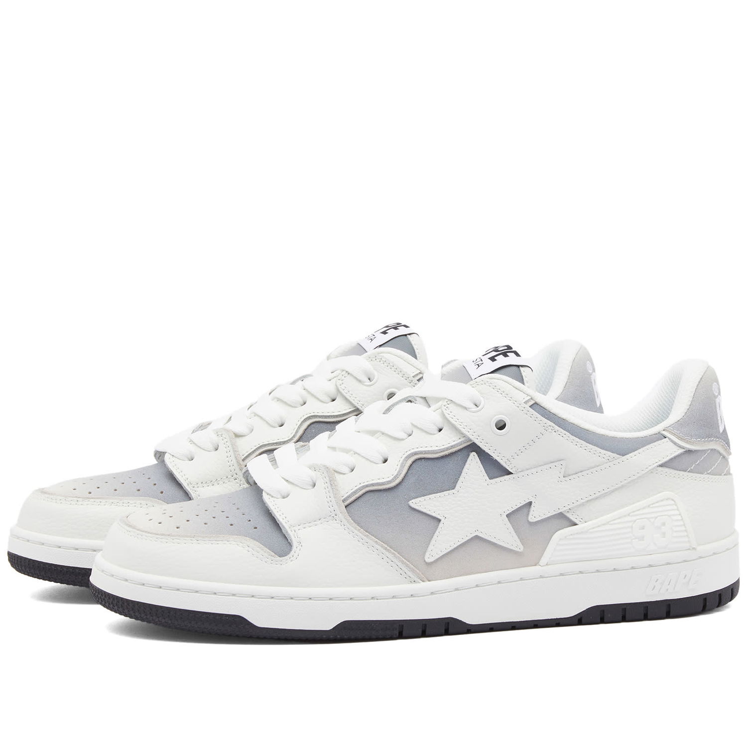 Tenisky a topánky BAPE A Bathing Ape Men's Bape Sk8 Sta #4 Sneaker White Biela | 001FWJ801058I-WHT, 0