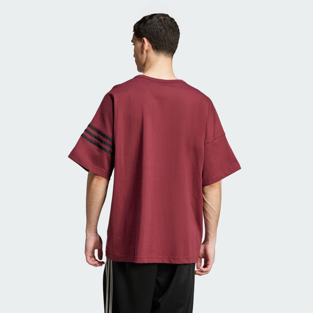 Tričko adidas Performance Neuclassics 3-Stripes Tee Červená | JC9934, 1