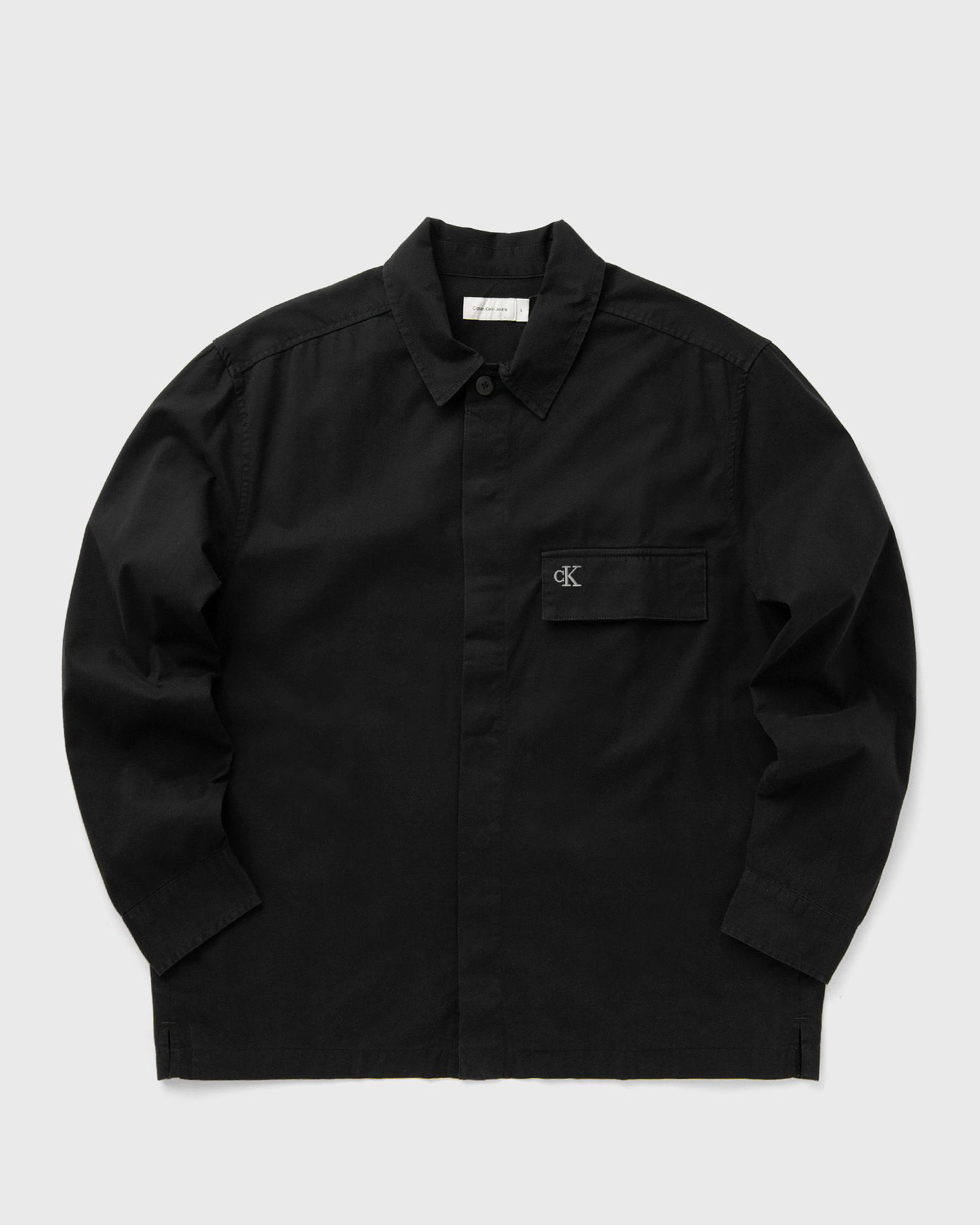 Košeľa CALVIN KLEIN Calvin Klein Jeans Clean Cotton Overshirt Čierna | J30J326724BEH, 0