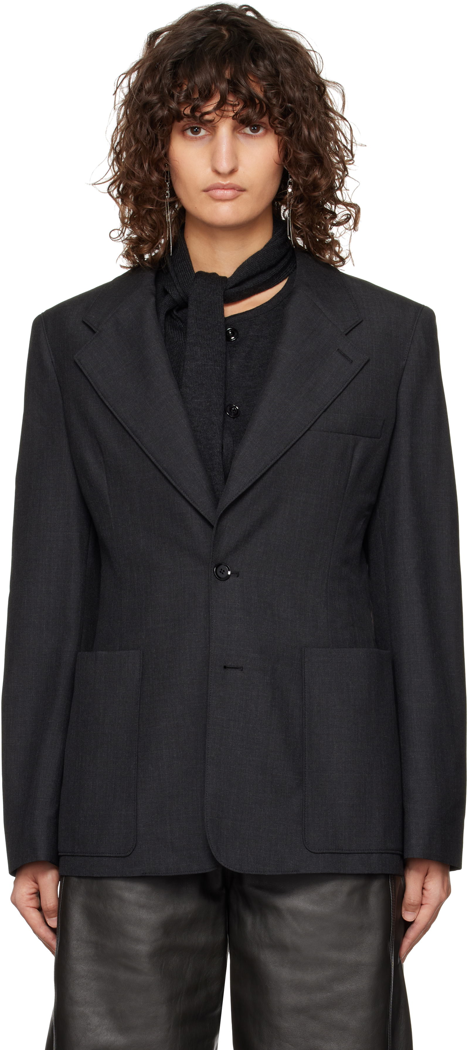 LEMAIRE Single-Breasted Fitted Blazer