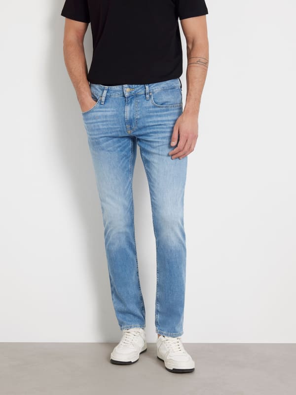 Džínsy GUESS Miami Skinny Denim Pant Modrá | M4GAN1D4Z25, 0