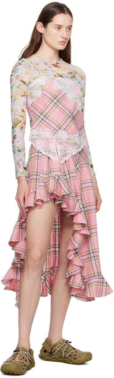Šaty Collina Strada Collina Strada Plaid Camisole with Lace Rôznofarebný | XX3243, 3