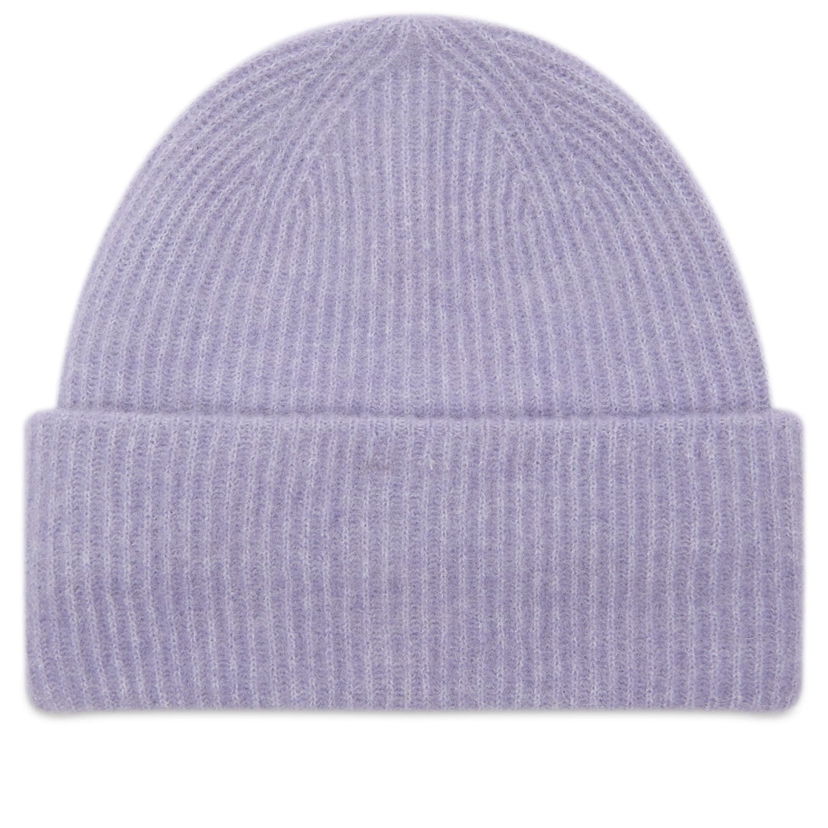 Kulicha Samsoe Samsoe Nor Fluffy Knit Beanie Hat Fialová | F16407300-163810TCX