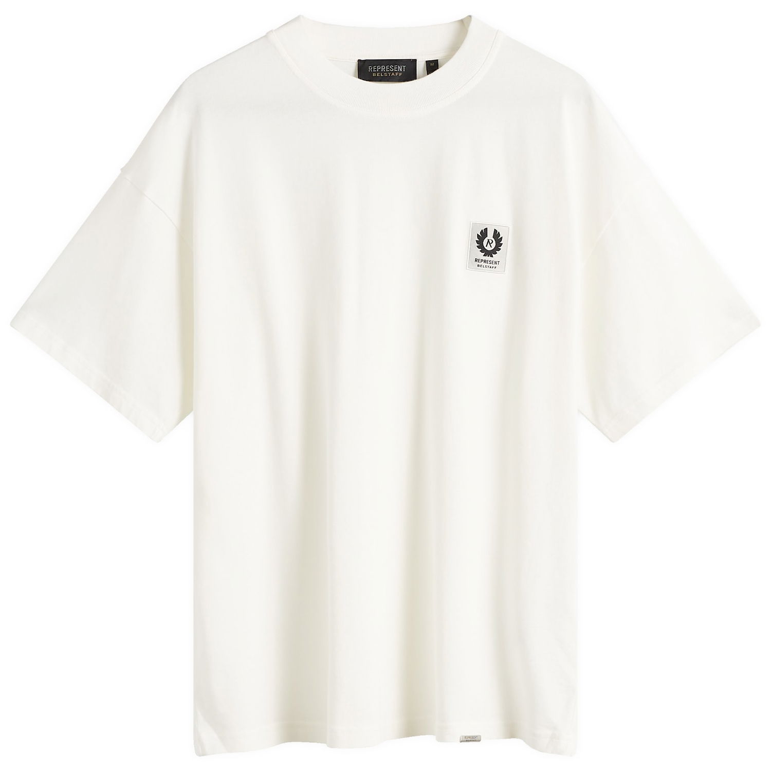 Tričko Represent Clo Belstaff Patch Graphic T-Shirt Biela | MLM4703-072, 0